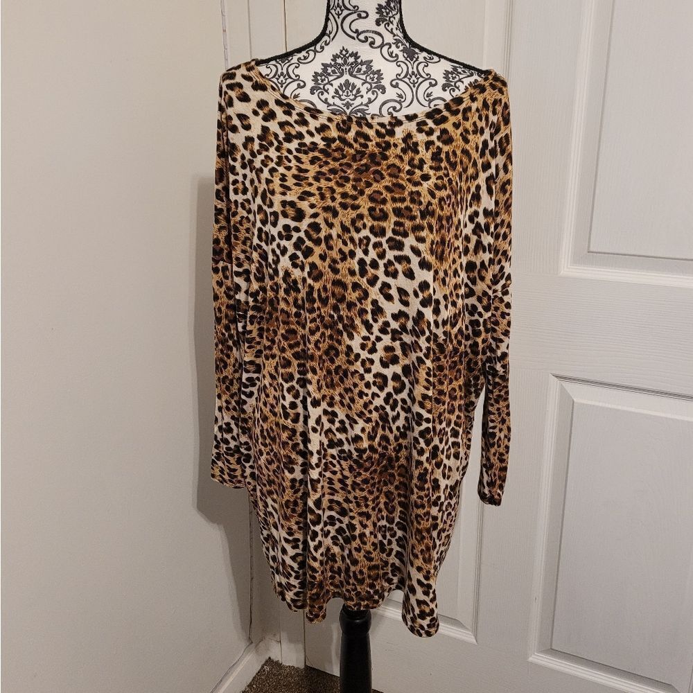 Kate collection leopard print top‎